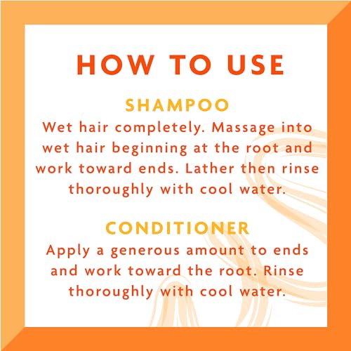Cantu Shampoo & Conditioner with Shea Butter for Natural Hair, 25 fl oz (Pack of 2)