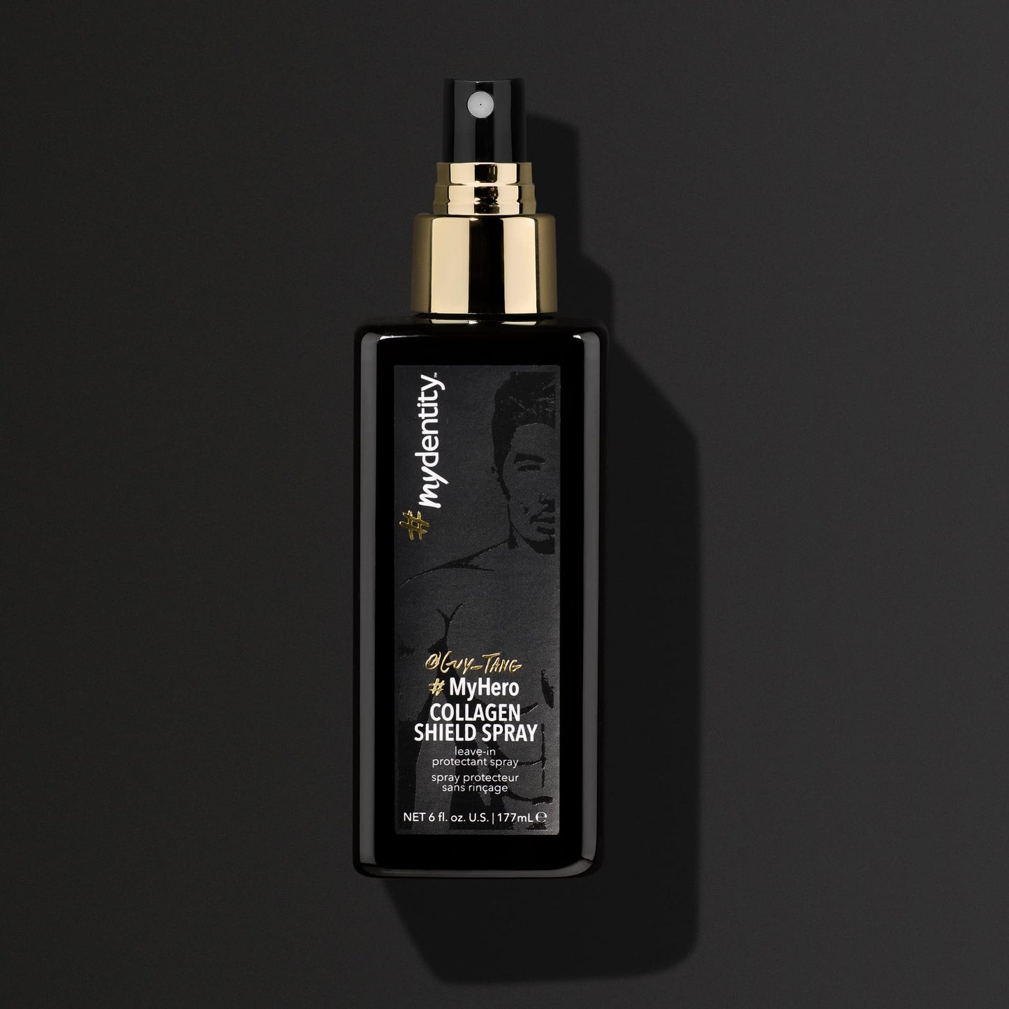 #mydentity MyHero Collagen Shield Spray, 6oz | Leave-In Condtioner | Heat Protection Up To 450 degrees
