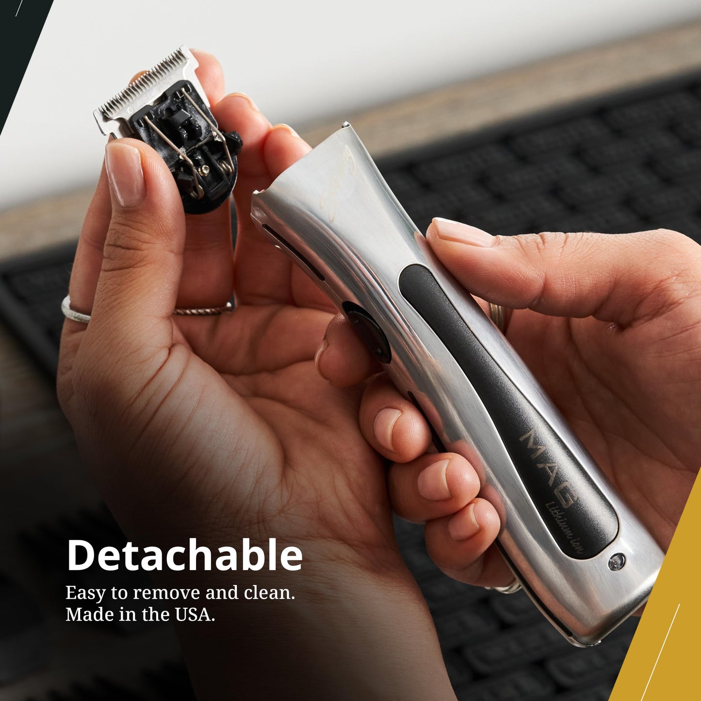 Wahl Professional Sterling Mag Trimmer Blade Quick Detach High Precision Replacement Fits Sterling Mag Beret