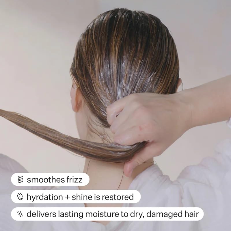 Act+Acre Restorative Conditioning Hair Mask - Cold Processed Hair Treatment for Hydrating Dry and Damaged Hair - Moisturizing Silicone Free Hair Masks (4 Fluid Ounces)